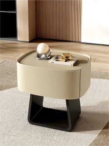 new solid wood small bedside table