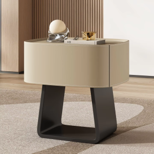 new solid wood small bedside table