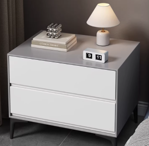 Hot-selling Jincheng high-end minimalist bedside table auto draft