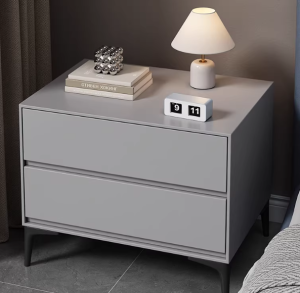 Hot-selling Jincheng high-end minimalist bedside table auto draft
